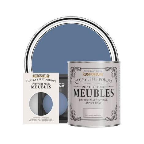 Peinture pour Meubles Chalky - Rivière Bleue (1/3)
