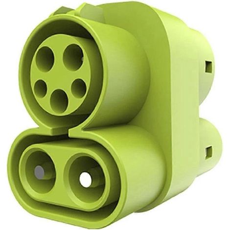 Adaptateur de charge rapide CCS1 vers CCS2 pour véhicules électriques, 250 A, 1000 V CC, pour bornes de recharge publiques. (1/5)