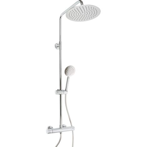 Colonne de douche d'hydromassage, ronde complète (1/3)