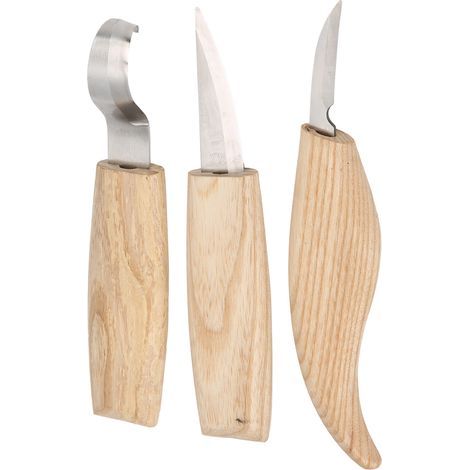 Couteaux à sculpter le bois portables, outil de sculpture à la main pour le travail du bois, accessoire de menuisier (1/5)