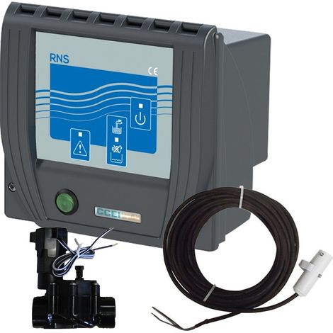 Ccei – Régulateur de niveau de piscine automatique – Dispositif de remplissage par sonde – Sécurité manque d’eau – Alimentation 230V – IP55