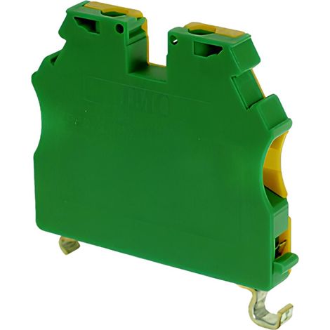 Erpe25p - Borne De Jonction De Mise à La Terre Er2.5 - 2,5mm² à 4mm² - Vert Jaune - Imo