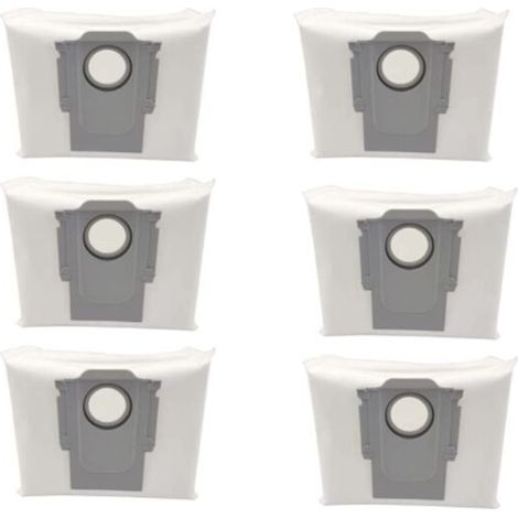 6 pezzi di accessori per sacchetti raccoglipolvere e sacchetti per immondizia per aspirapolvere Roborock Q7 T8 S7 MAXV Ultra/Q7 MAX