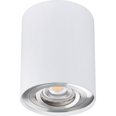 Spot plafonnier saillie rond blanc GU10 Kanlux BORD (1/5)