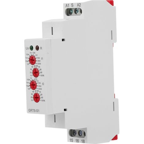 GRT8-S1 Mini-Asymmetrischer Zyklustimer EIN/AUS Wiederholungszykluszeitrelais AC 230V (1/5)