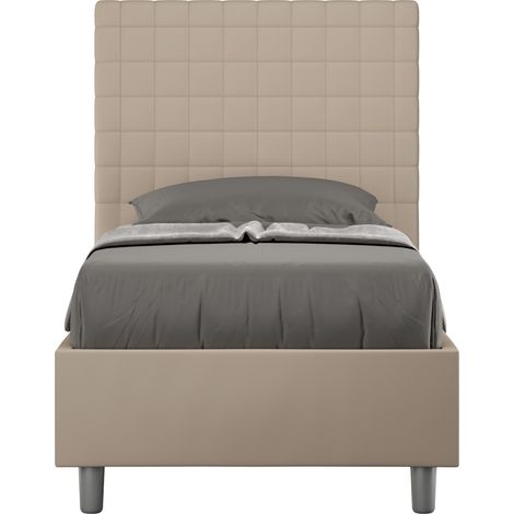 Letto Singolo 80x190 cm Senza Rete Sunny Tortora (1/5)