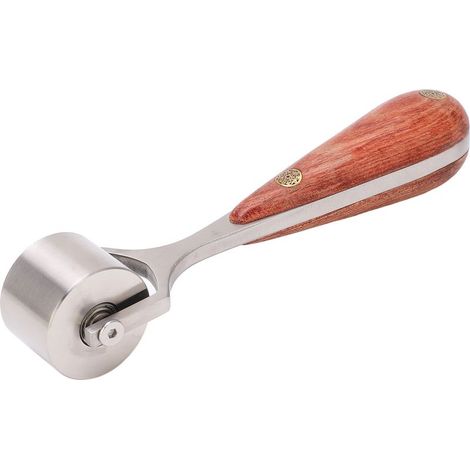 Rouleau à Cuir Haute Dureté pour Presser les Bords - Outil DIY avec Manche en Bois (1/5)
