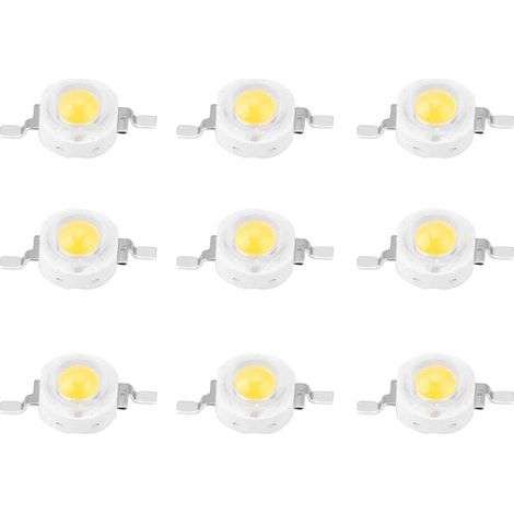 High power 1W LED, SMD light-emitting diodes, warm white, for DIY lighting (1/5)