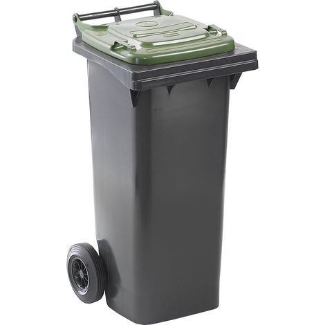 FRANKEL kaiserkraft, Poubelle, DIN EN 840, capacité 80 l, l x