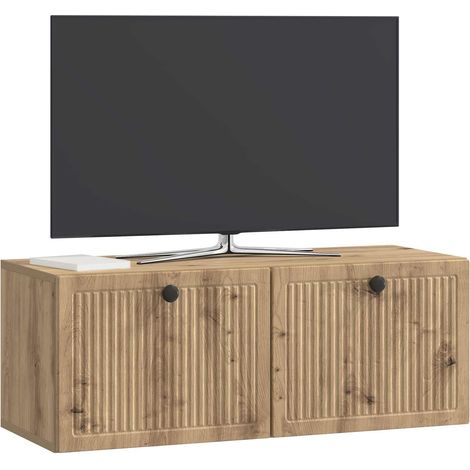 Maison Exclusive - Mobile Porta TV da Muro 78,5 x 31 x 30 cm Rovere Artigianale (1/5)