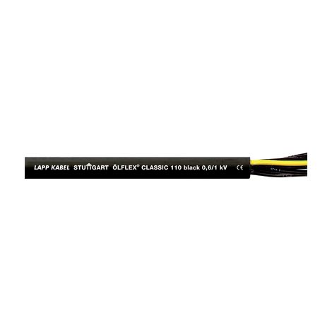 Fil électrique Lapp ölflex classic black 1 mm² 7 conducteurs