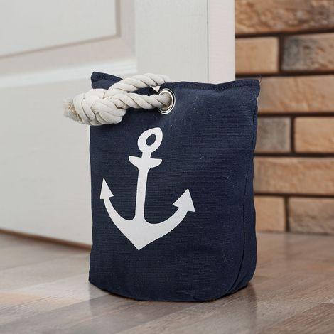 Turstopper sandsack mit anker design stoff turstopper