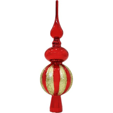 Étoile Pour Sommet De Sapin De Noël - En Plastique Métallisé - Décoration De Noël Pour Intérieur Et Extérieur - Lot De 1 Pièce (1/2)