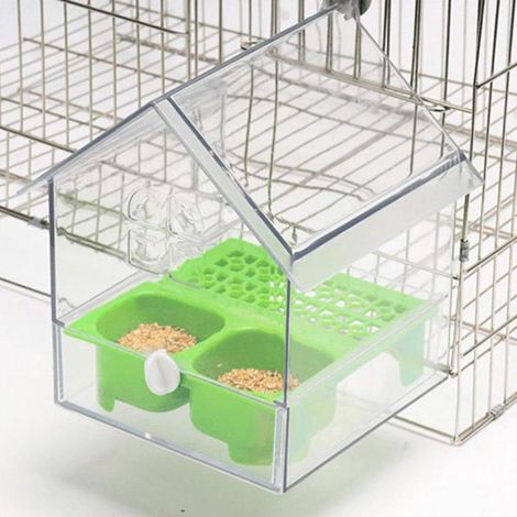 JW22 Multifunctional Green Roof Bird Feeder  Outdoor Garden All-Weather Bird Station (1/5)