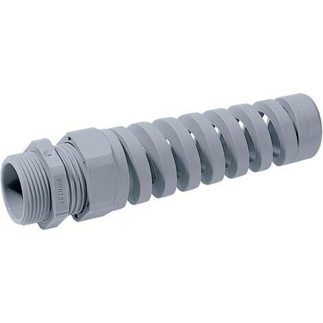 Presse-étoupe LAPP SKINTOP® BS-M 20 x 1.5 53111820 avec spirale de protection anti courbure M20 Polyamide gris clair (RAL 7035) 1 pc(s) X77062 (1/5)