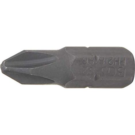 BGS Bit  Attacco Esagonale  6,3 mm  (1/4")  a Croce  PH2  - 8186 (1/3)