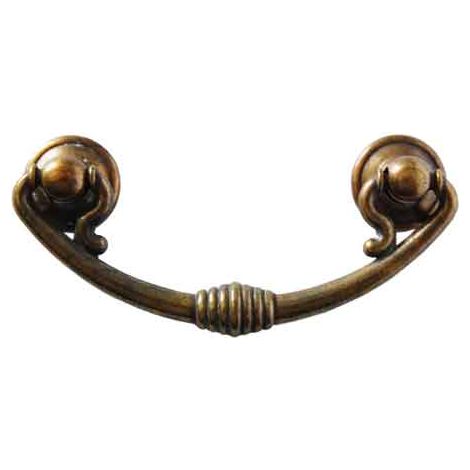 MANIGLIA PER MOBILI '5042' Interasse 96 mm - Patinato antico