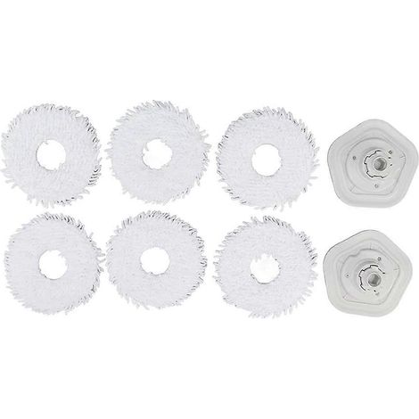Accessoires compatibles avec le robot aspirateur Dreame W10pro : lingettes de rechange pour aspirateur et serpillière, pièces détachées pour serpillière (1/5)