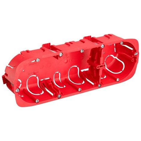 DEBFLEX 3-fach Hohlwanddose, 40 mm tief DEBFLEX