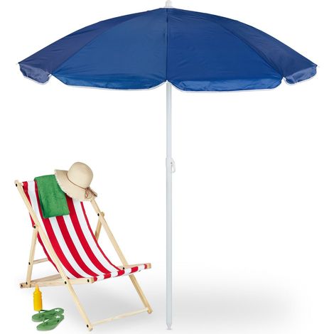 Parasol azul 160 cm