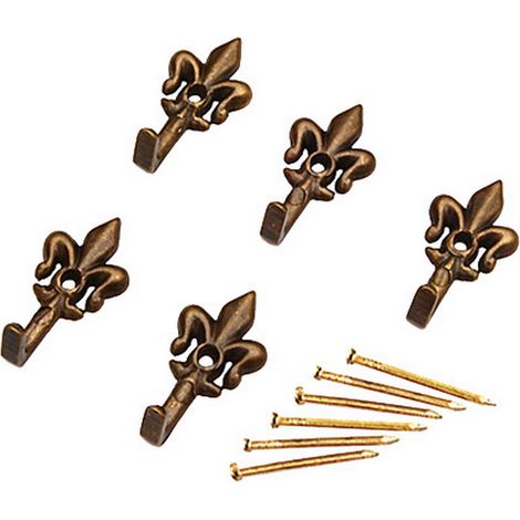 5BLISTER BLISTER APPENDIQUADRO GIGLIO BRONZO N.0MM.32(PZ5) (1/2)