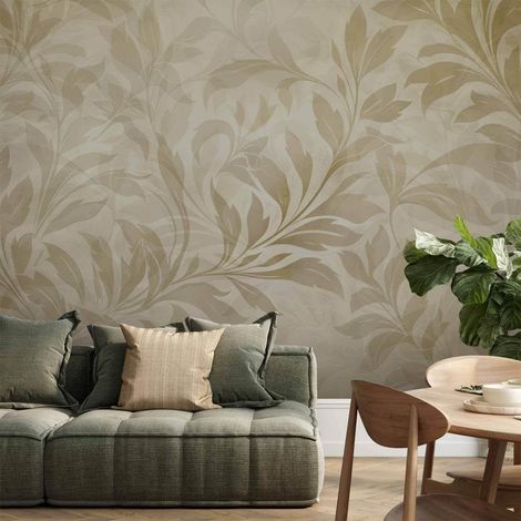 Tapete artgeist botanisch sand 200 x 140 cm