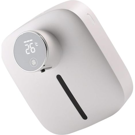 Dispensador automático recargable sin contacto para montaje en pared, ideal para el hogar y el baño. (1/5)