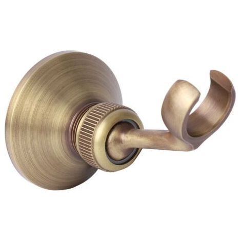 Support réglable pour pomme de douche avec base à vis d'expansion (1/5)