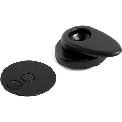 conector para ala de mesa swing-a. abs negro. giro 360º. 5 posiciones de bloqueo. interior y exterior. diámetro 60mm - s ( color:000000 4)