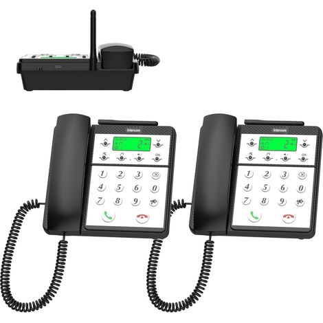 Système d'interphone sans Fil Longue portée 1000 m Duplex intégral Communication bidirectionnelle en temps réel, Pour maison, Pour bureau, Pour usine, Pour hôtel (1/5)