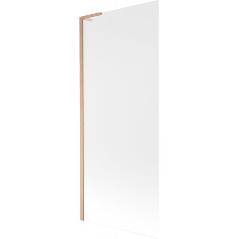 Mexen Next L écran de baignoire 1-volet 80 x 150 cm, givré, cuivre brossé - 895-080-000-03-30-65 (1/5)