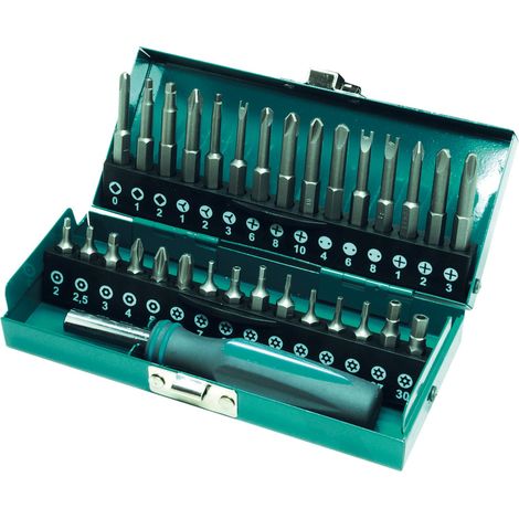 Set inserti 30 pezzi + impugnatura Wolfcraft 1386000