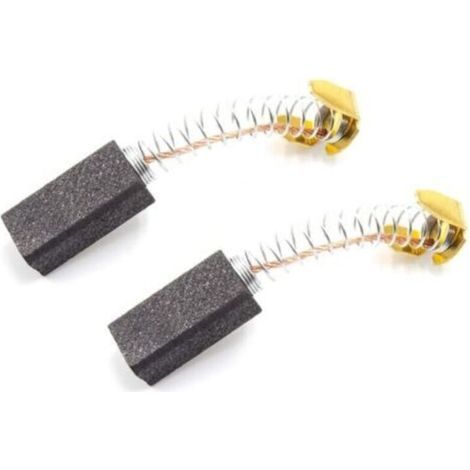 2x Kohlebürsten, 6 mm x 8 mm x 18 mm, Motorkohle für Elektrowerkzeuge, z. B. Hitachi, Makita, Milwaukee, Panasonic, Ryobi, Stihl (1/5)
