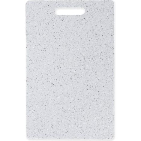 Planche à découper en plastique imitation marbre double face, utilisable et classifiée, planche à découper auxiliaire pour aliments (1/5)