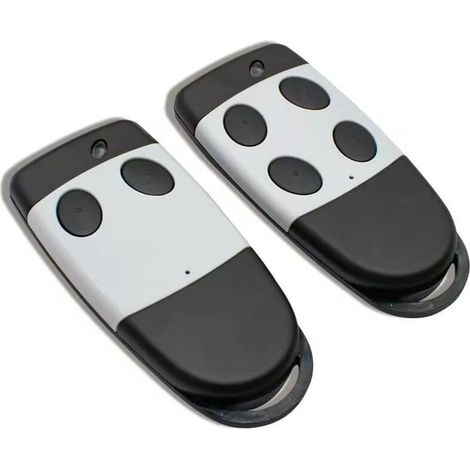 Télécommande Porte de Garage Lot de 2 Émetteurs 433 MHz Code Tournant Compatible CARDIN S449 QZ2 QZ4 -ULISEM (1/4)