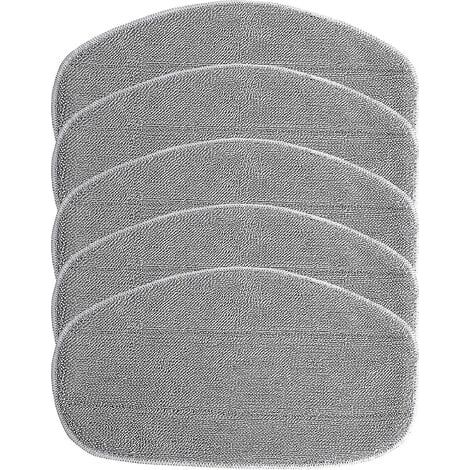 Replacement Pads For Leifheit Cleantenso Steam Cleaner - Steam Mop Pad For Deep Cleaning, 5x Replacement Microfiber Pad (1/4)