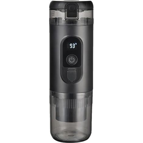 Cafetière Portable, Pression de 20 BAR, Charge Rapide USB-C, noir (1/2)