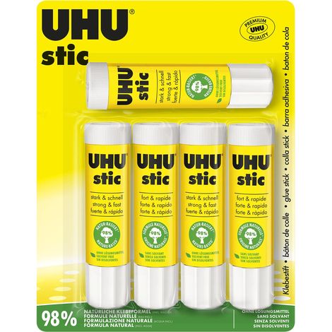 UHU Stic Colle, 5 x 21 g (1/4)
