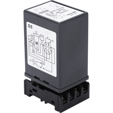 Contrôleur de vitesse de moteur BERM Mini monophasé séparé, régulateur de moteur à performances stables, 220 V CA (1/5)