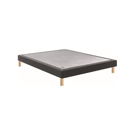 Sommier Epeda NOYER GRIS FONCE 140x190