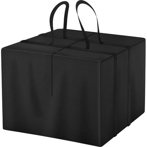 Sac de rangement XXL pour coussins de jardin, housse de protection imperméable, doublure, sac de transport, ultra-résistant, Oxford 600D, sac de rangement pour coussins de jardin (1/5)