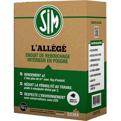 Sim Leichtes Füllspachtel 750g - Sim