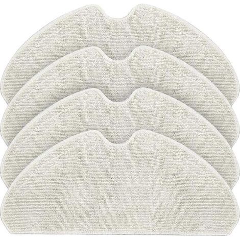Lot de 4 lingettes de rechange lavables pour aspirateur robot Dreame D10S, D10S PRO, D9 Max et F9 PRO (1/5)