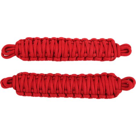 Jeffergarden Protection de câble de retenue de porte pour Jeep Wrangler TJ 1997-2006, rouge
