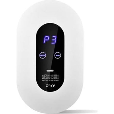 Purificatore d'aria - Purificatore d'aria a ioni negativi inseribile - Display a LED - Purificatore d'aria a ioni negativi - Purificatore d'aria per la casa - Deodorante per ambienti a ioni negativi -