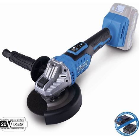 Smerigliatrice angolare brushless 20v senza batteria ixes Scheppach bc-ag125-x