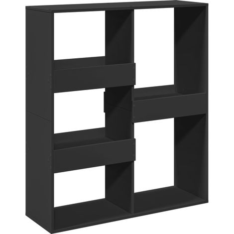 Maison Exclusive - Libreria/Divisorio Nero 100x33x115 cm