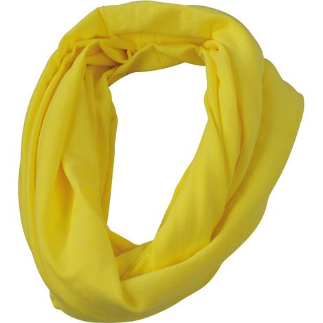myrtle beach Urban-Style Schlauchschal MB6578 75 x 80 cm yellow-melange