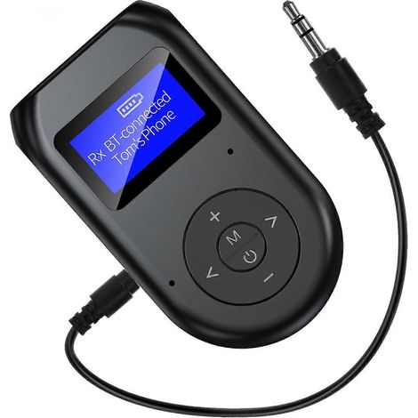 Adaptateur Bluetooth 3-en-1 BT-11 : émetteur/récepteur audio Bluetooth 5.0 et fonction appel, compatible TV, ordinateur, console de jeux et musique. (1/4)