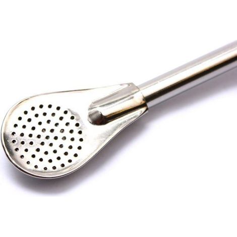 Bombilla - Paille En Acier Inoxydable - Pour Yerba Mate - 19 Cm - 20 G (1/3)